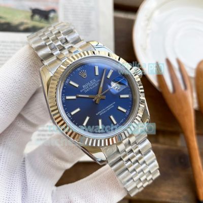 Copy Rolex Datejust II Jubilee Watch Stainless Steel Blue Dial 41MM